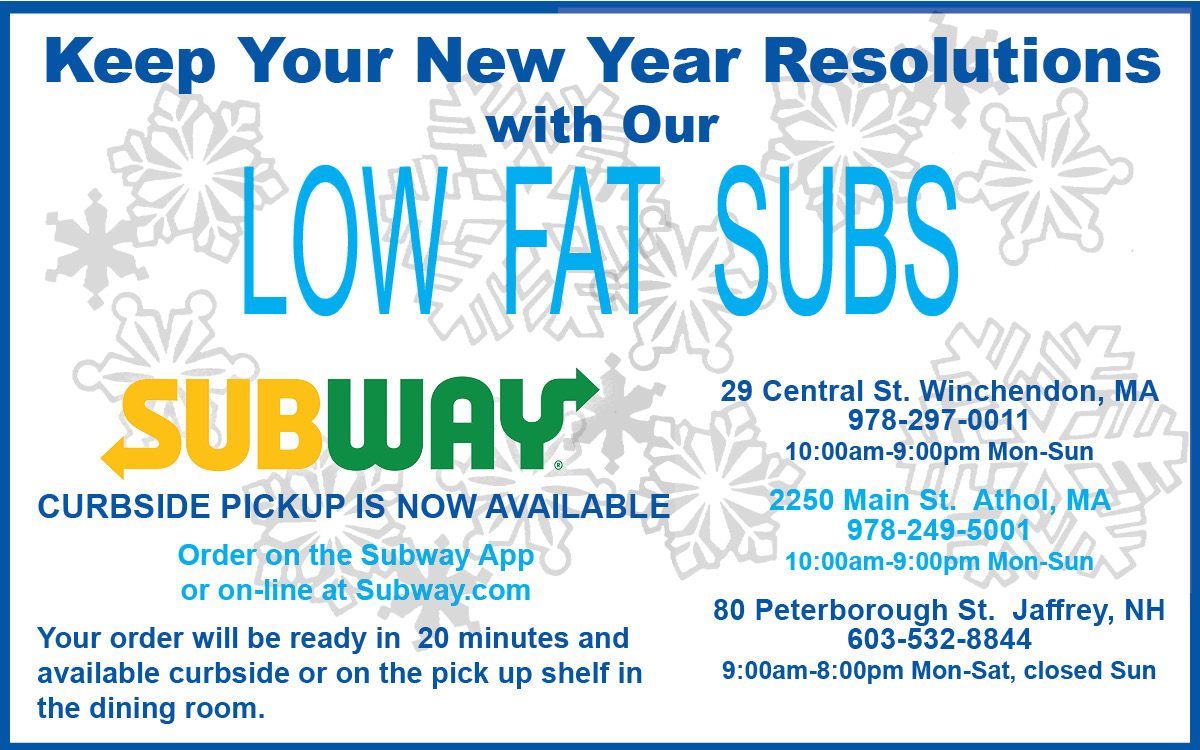 Subway Catering for Holidays ad