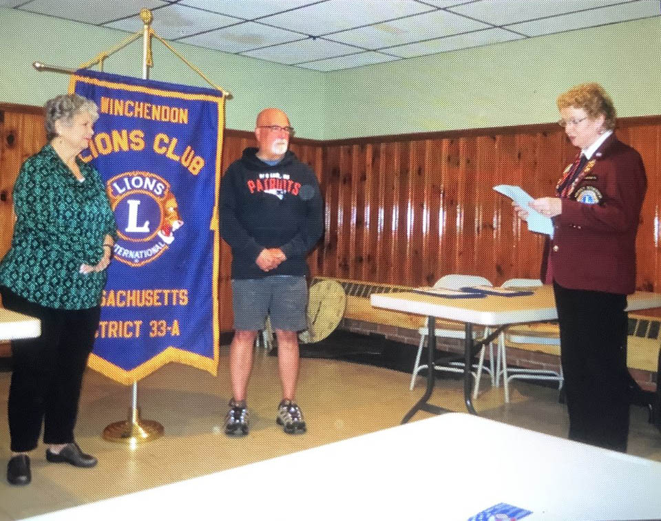 Winchendon Lions Club ceremonies
