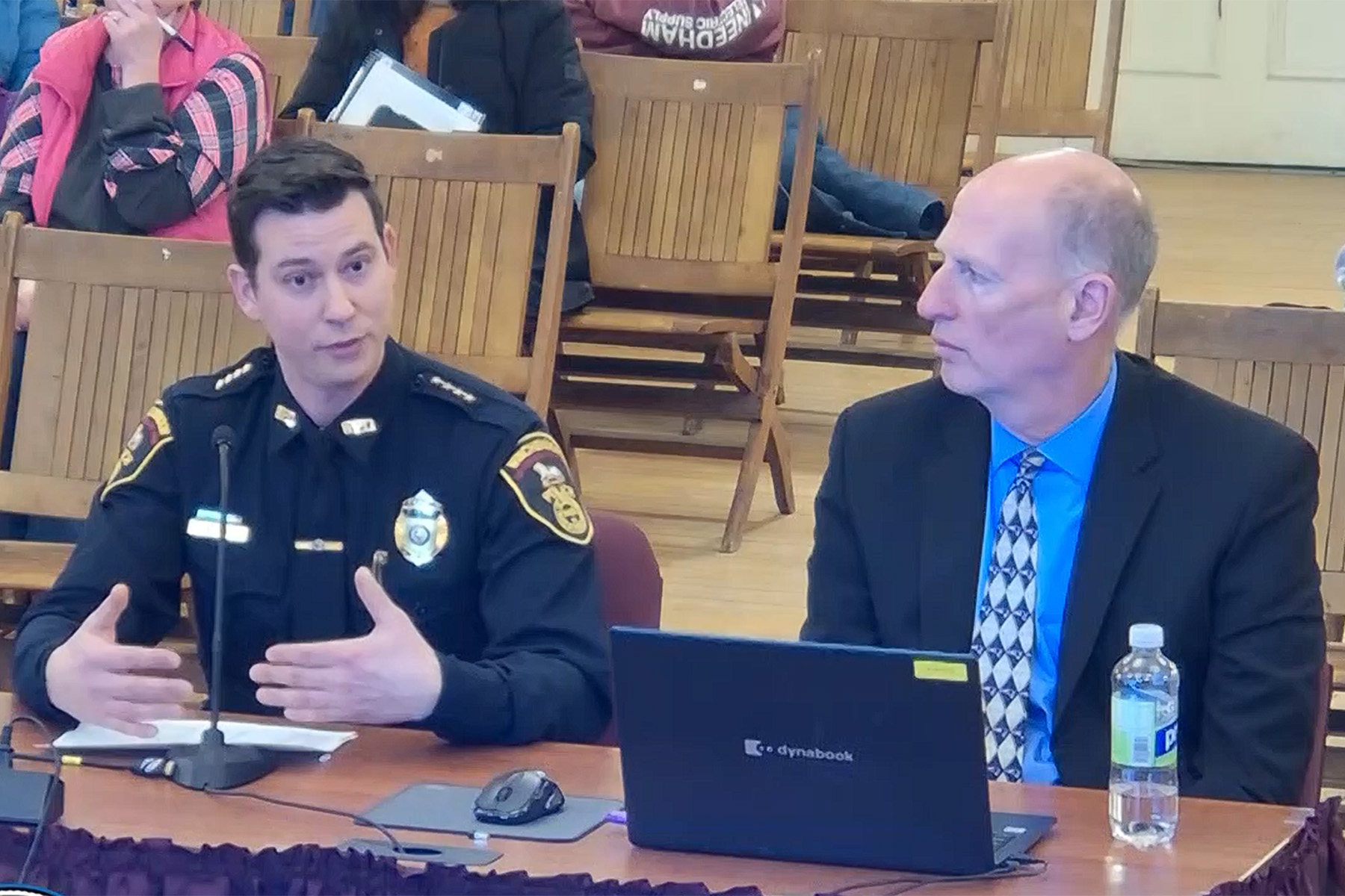 Chief Wolski and TM